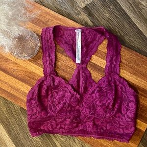 Free People Intimately Lace Bralette XS